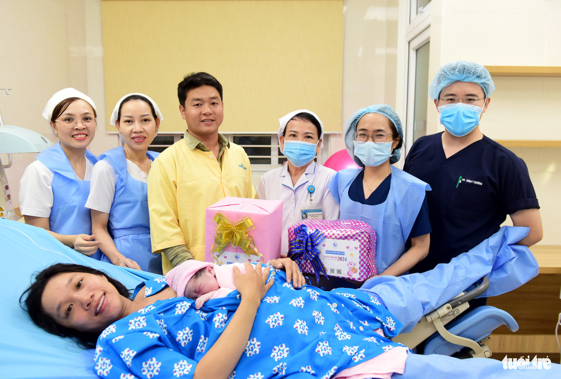 Bệnh viện Từ Dũ có chuẩn bị những phần quà đặc biệt cho những gia đình đón thành viên nhí dịp đầu năm mới 