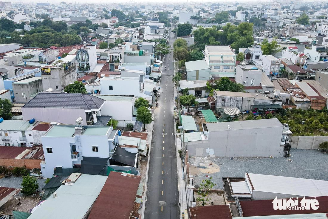 Đường Giác Đạo (đoạn từ Đồng Tâm đến Trung Mỹ - Tân Xuân) đã được sửa chữa, bảo dưỡng xong vào ngày 31-12-2023, sau 40 ngày thi công