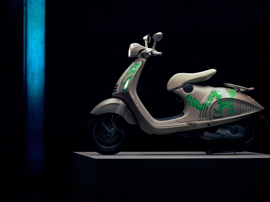 Vespa 946 Dragon: Xe tay ga chơi Tết Giáp Thìn sắp về Việt Nam- Ảnh 11.