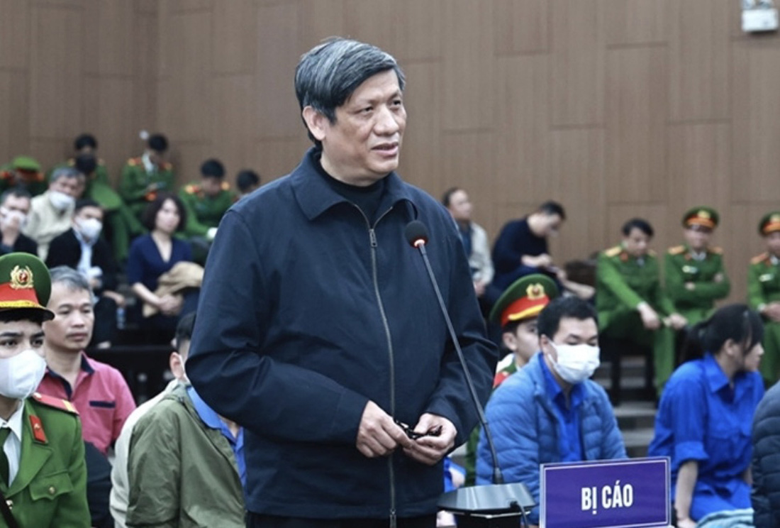 Bị cáo Nguyễn Thanh Long tại tòa - Ảnh: PHƯƠNG NAM