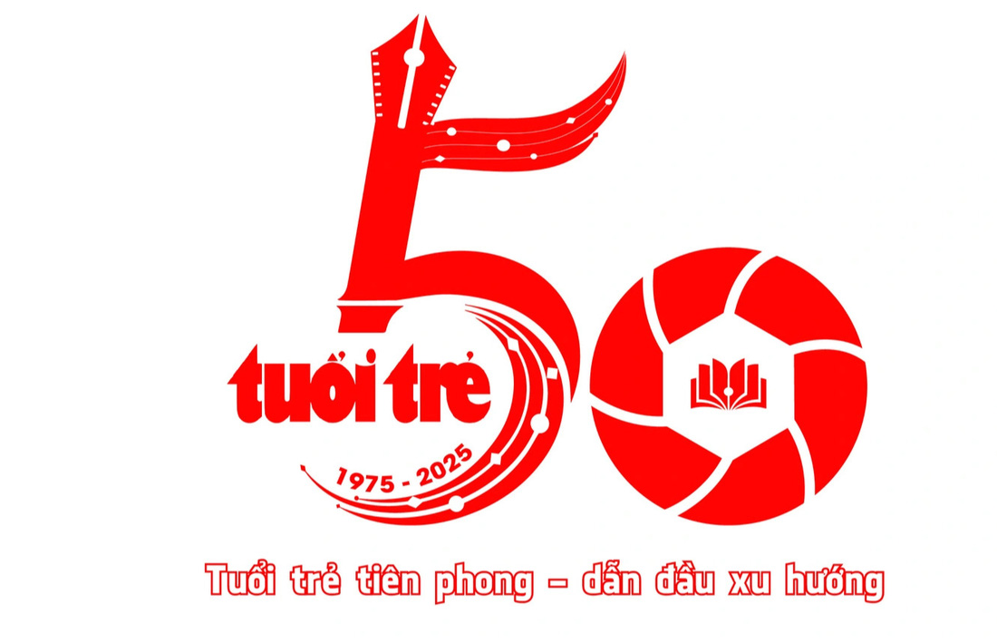 Một số thiết kế logo, ý tưởng slogan kỷ niệm 50 năm thành lập báo Tuổi Trẻ do bạn đọc gửi dự thi - Ảnh 3.