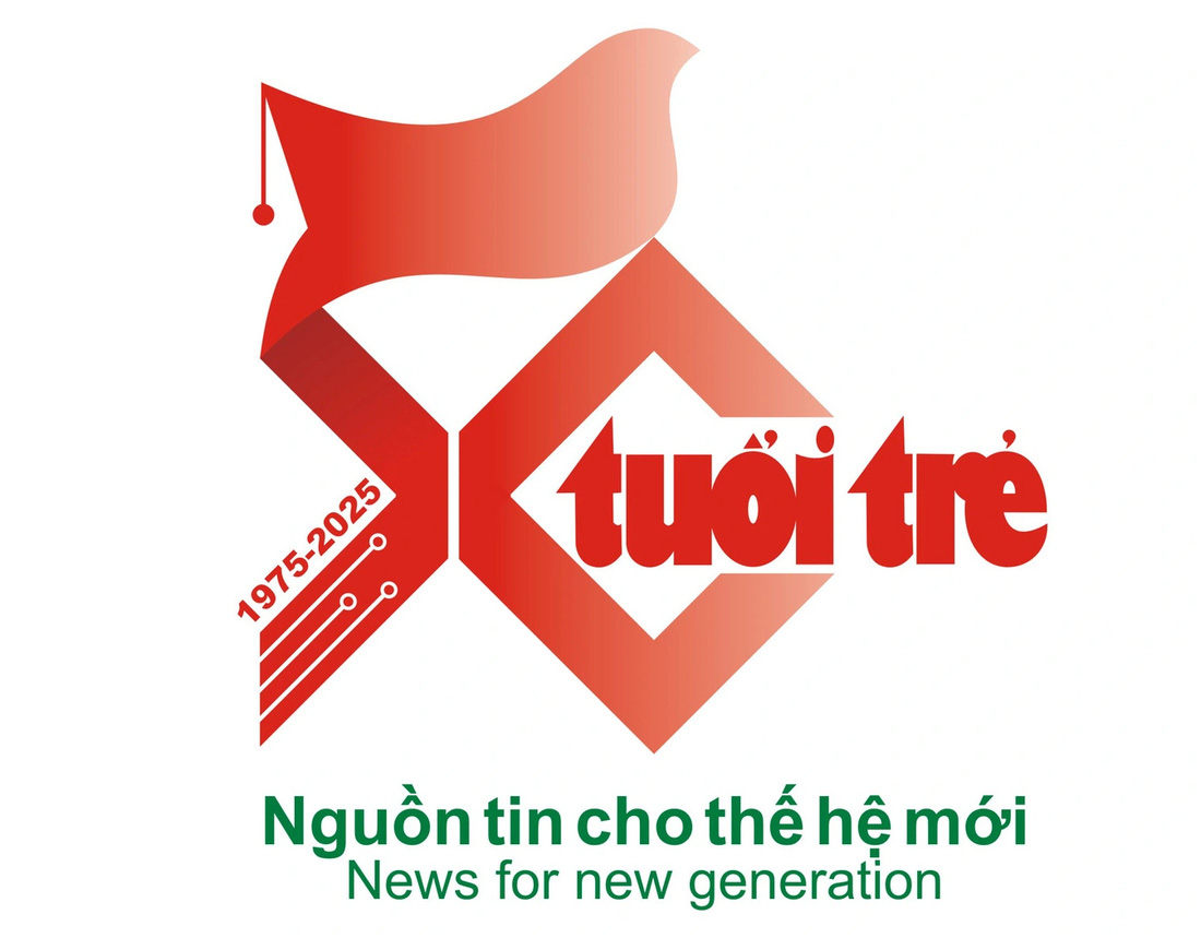 Những thiết kế logo, ý tưởng slogan kỷ niệm 50 năm thành lập báo Tuổi Trẻ - Ảnh 1.