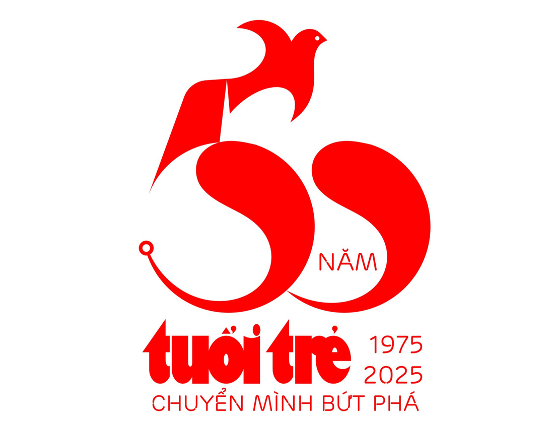 Nhiều sáng tạo trong thiết kế logo, ý tưởng slogan kỷ niệm 50 năm thành lập báo Tuổi Trẻ - Ảnh 5.