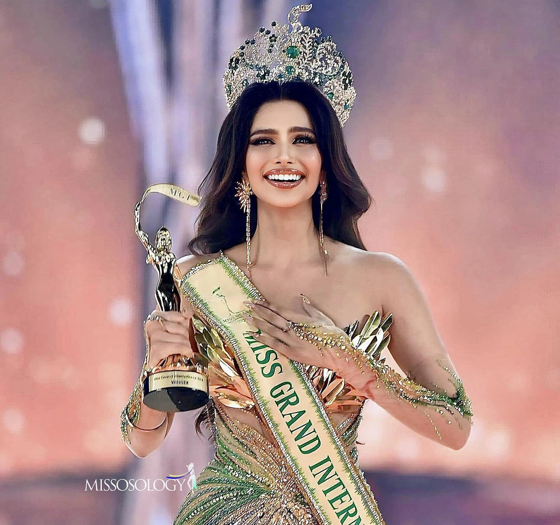 Người đẹp Ấn độ là Miss Grand International 2024, Quế Anh ra về tay trắng - Ảnh 1.