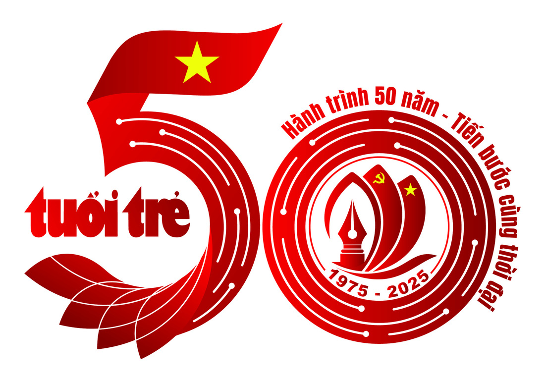 Những thiết kế logo, ý tưởng slogan cuối bạn đọc gửi báo Tuổi Trẻ nhân kỷ niệm 50 năm thành lập - Ảnh 40.