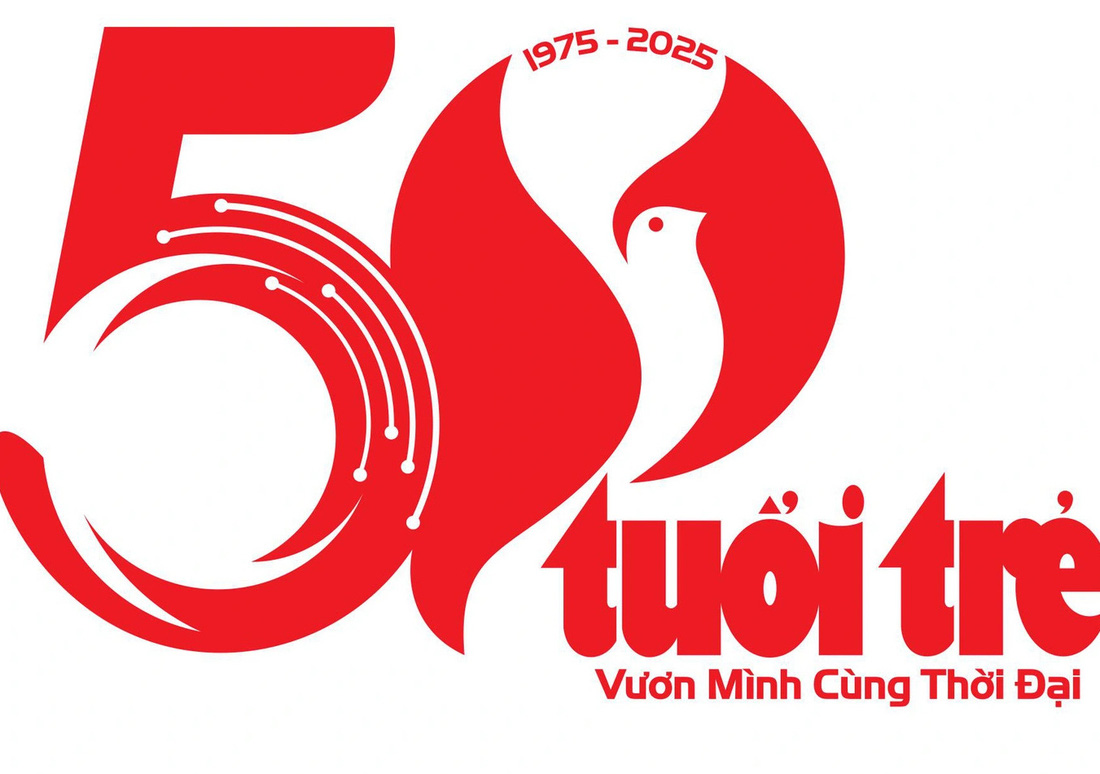 Nhiều thiết kế logo, ý tưởng slogan độc đáo nhân 50 năm thành lập báo Tuổi Trẻ - Ảnh 4.