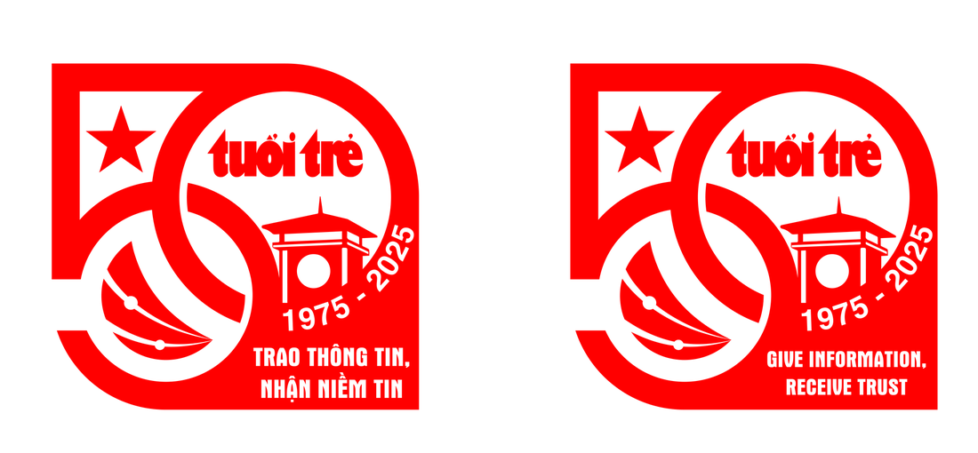 Độc đáo các thiết kế logo, ý tưởng slogan sáng tạo nhân 50 năm thành lập báo Tuổi Trẻ - Ảnh 2.