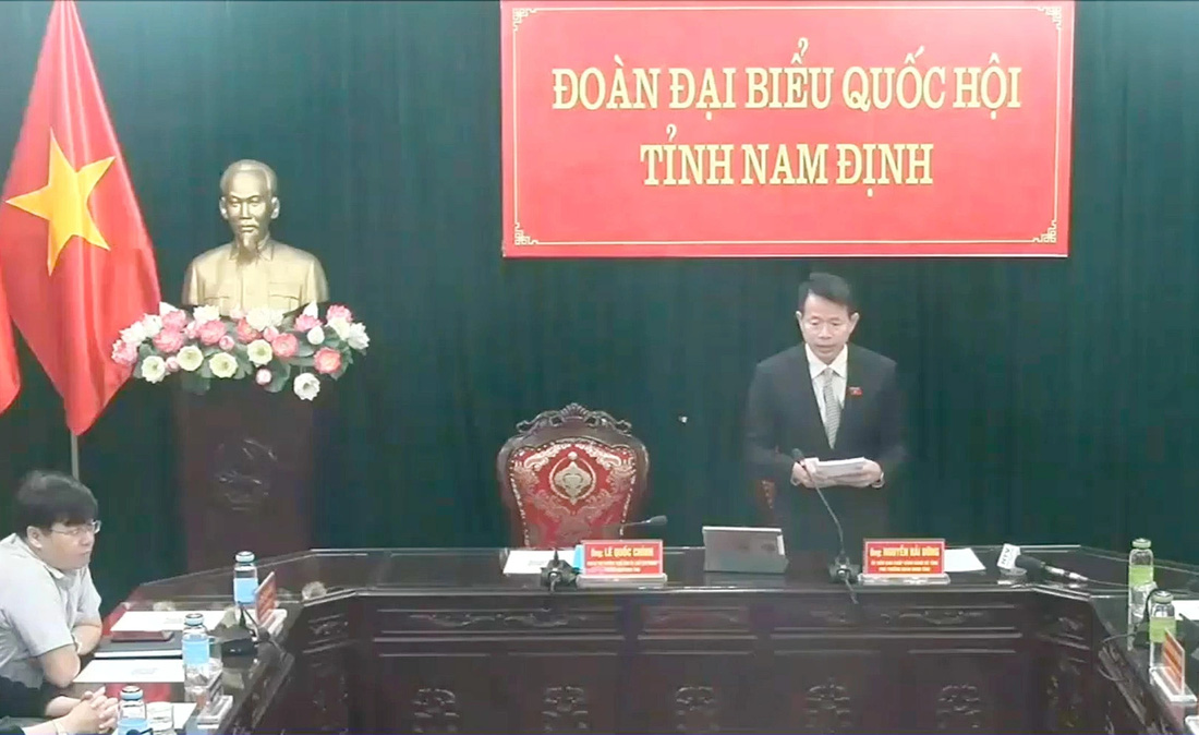 Đại biểu Nguyễn Hải Dũng - Đoàn đại biểu Quốc hội tỉnh Nam Định