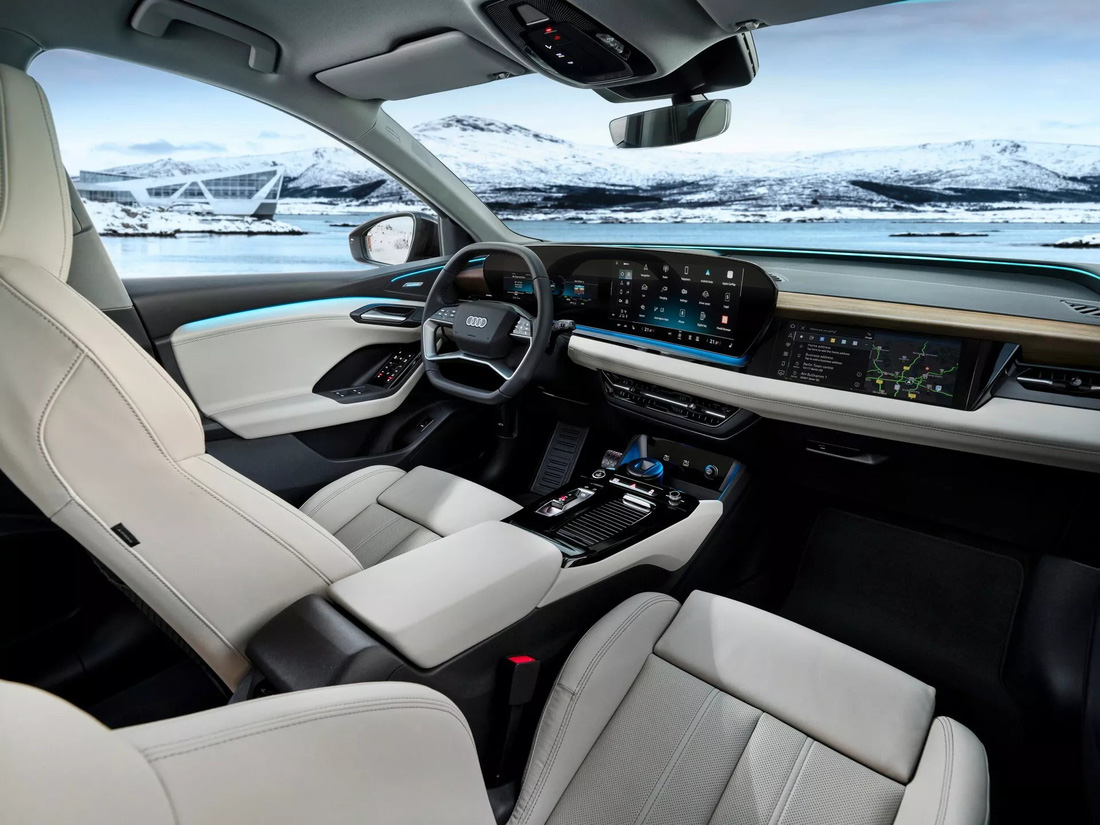 Audi Q6 e-tron 2025 ra mắt: Chủ lực xe điện tầm trung mới- Ảnh 16.