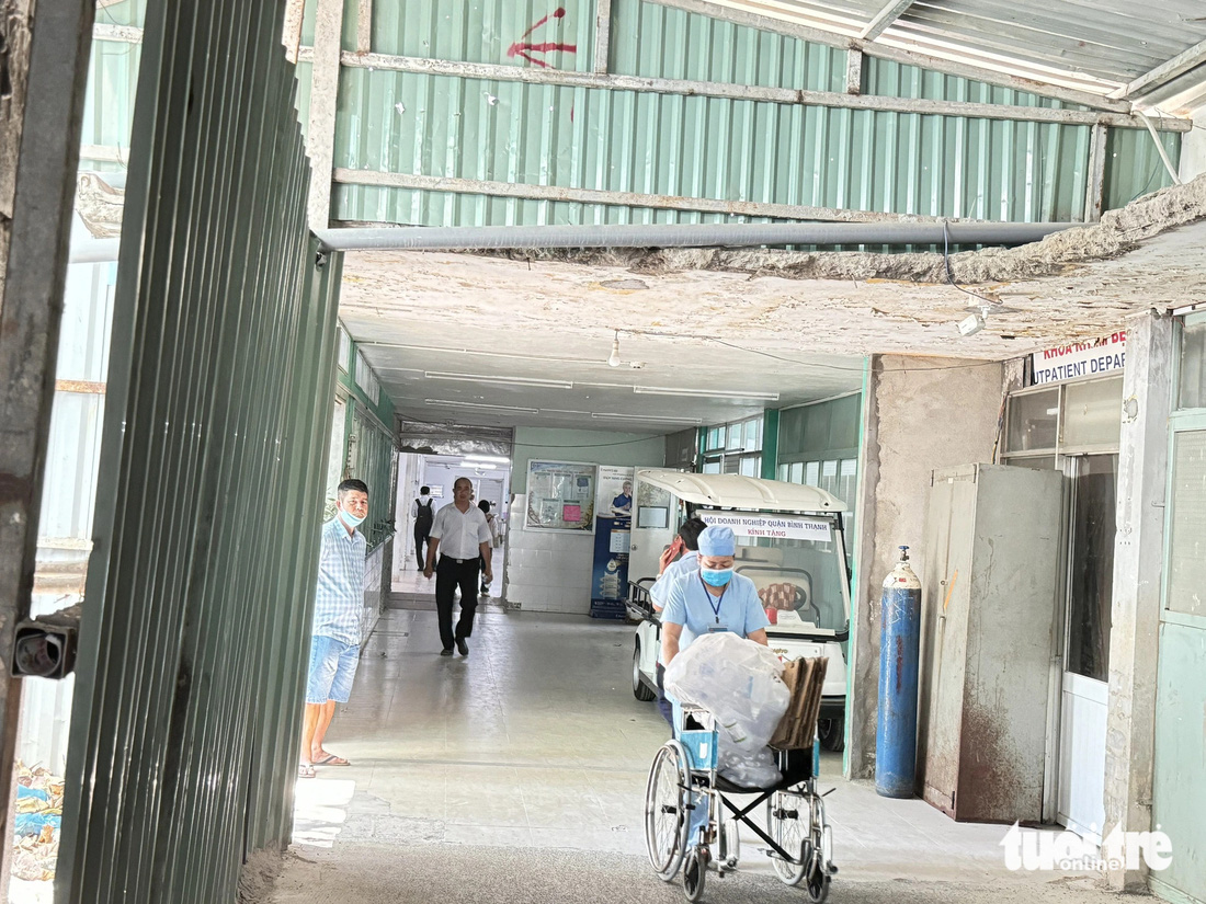 Việc mở bức tường ngăn cách hai bệnh viện giúp Bệnh viện Nhân dân Gia Định sử dụng 