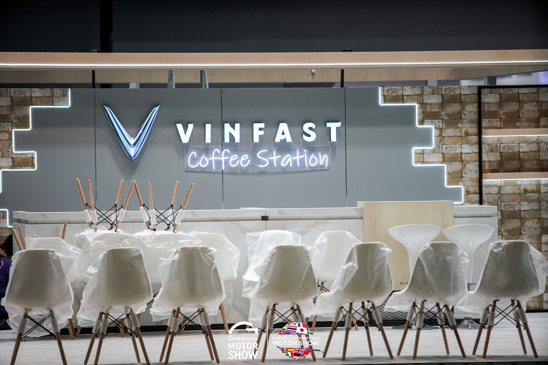 Tại BIMS 2024 (diễn ra từ 27-3 đến 7-4), VinFast mang đến một gian hàng với phong cách mới lạ khi bổ sung 