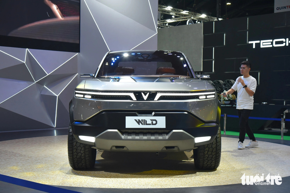 Bán tải VinFast VF Wild tạo chú ý ở triển lãm ô tô Bangkok bằng loạt tính năng như xe sang- Ảnh 5.