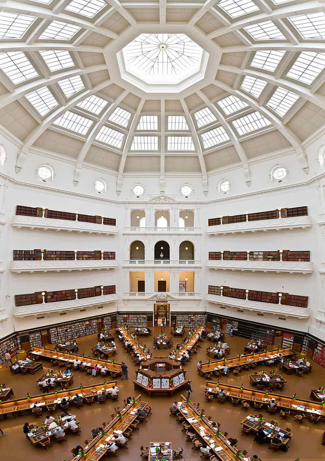 Thư viện quốc gia Victoria ở Úc  Ảnh: State Victoria Library