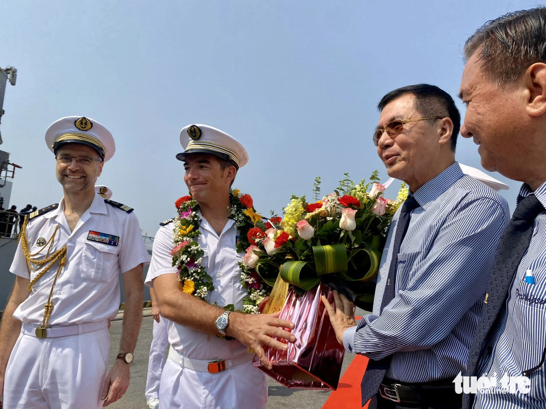 Dự kiến tàu ghé thăm Đà Nẵng trong 5 ngày, đồng thời đón một số đoàn học sinh, sinh viên, giảng viên do Viện Pháp tại Đà Nẵng mời tham quan - Ảnh: TRƯỜNG TRUNG