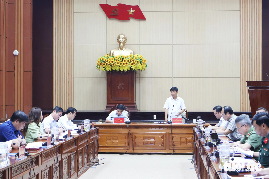 Hội nghị chuyên đề về tháo gỡ khó khăn cho doanh nghiệp, nhà đầu tư - Ảnh: LÊ TRUNG