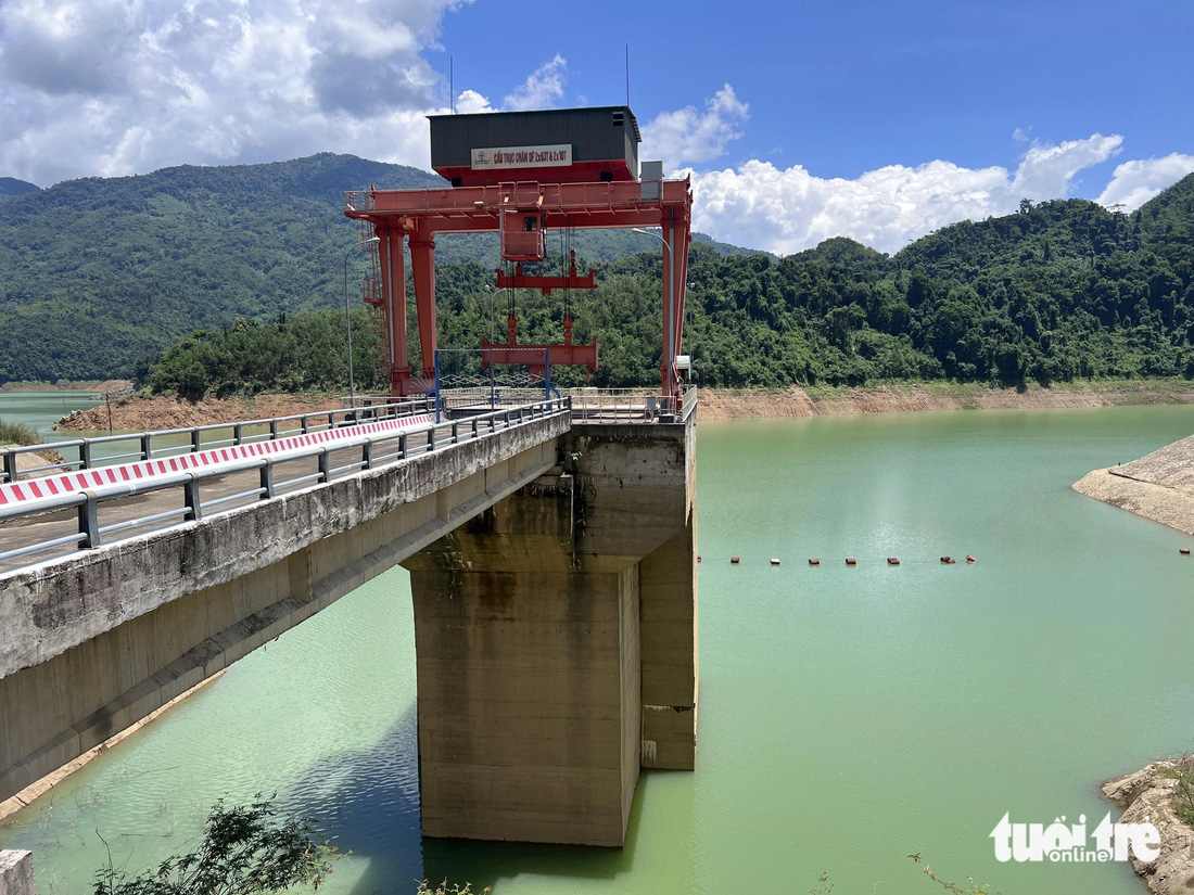 Hiện 3 hồ chứa thủy điện ở Quảng Nam có liên quan đến cấp nước về Đà Nẵng đều có mực nước cao hơn so với quy định - Ảnh: LÊ TRUNG