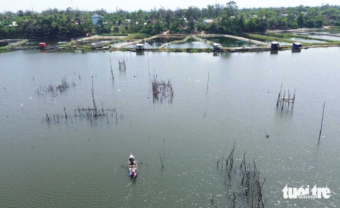 Khung cảnh bình yên trên sông Trường Giang - Ảnh: LÊ TRUNG