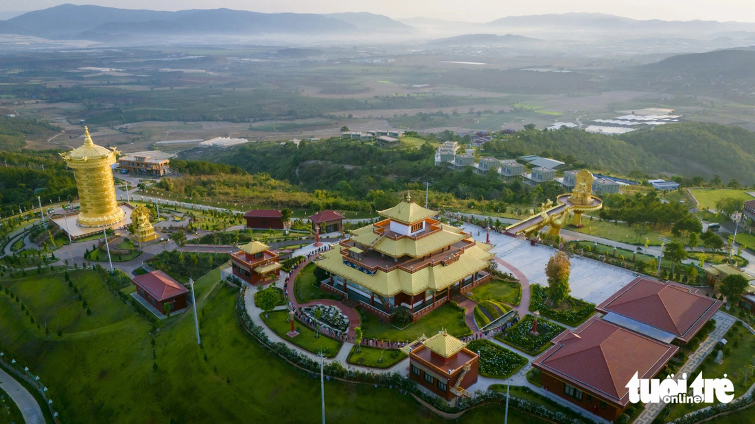 Samten Hills Dalat là một câu chuyện mới của du lịch Lâm Đồng - Đà Lạt, đi sâu vào khai thác yếu tố văn hóa - Ảnh: M.V