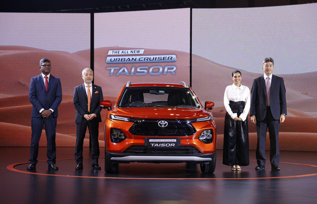 Toyota Urban Cruiser Taisor ra mắt tại Ấn Độ, nhắm tới phân khúc SUV đô thị giá rẻ - Ảnh: Paultan