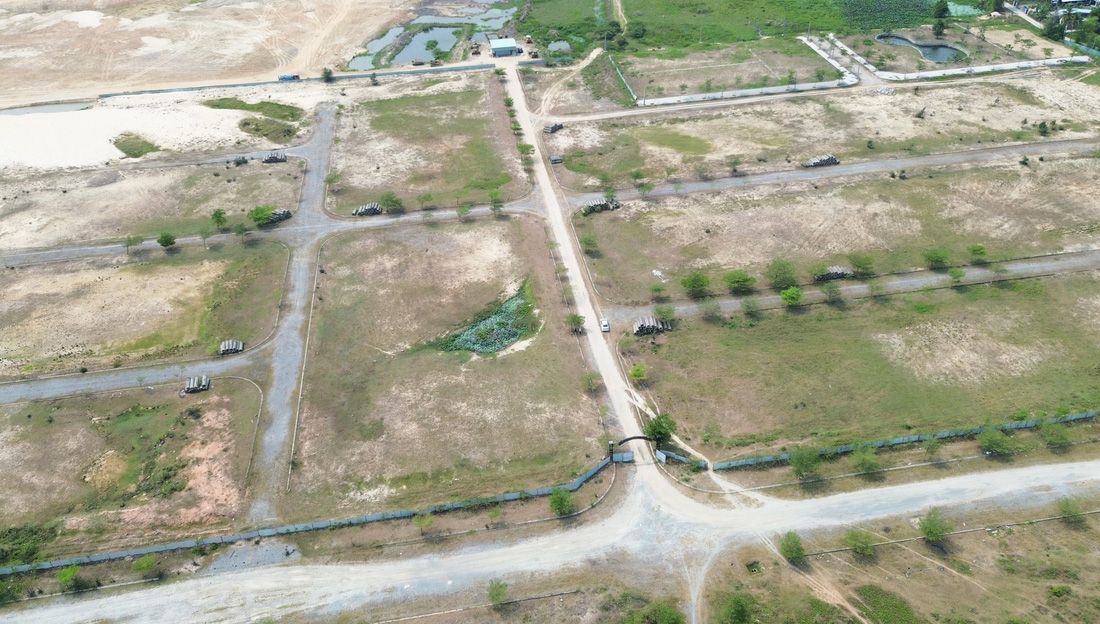 Dự án khu đô thị Hera Complex Riverside, người mua đất gian đòi đòi đất - Ảnh: LÊ TRUNG