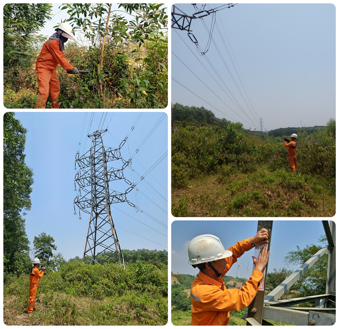 PC Quảng Trị quản lý và vận hành gần 200 km đường dây 110 kV trên toàn địa bàn Quảng Trị