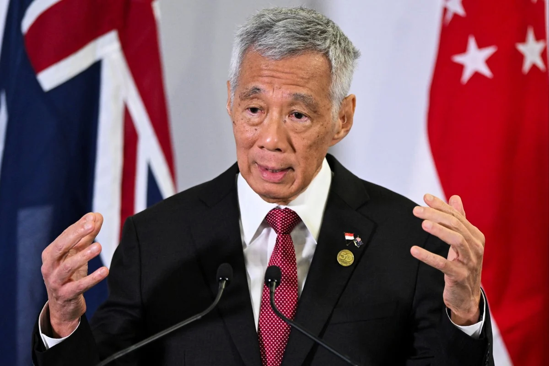Thủ tướng Singapore Lý Hiển Long sẽ bàn giao quyền lực cho người kế nhiệm vào hôm nay 15-5 - Ảnh: Reuters