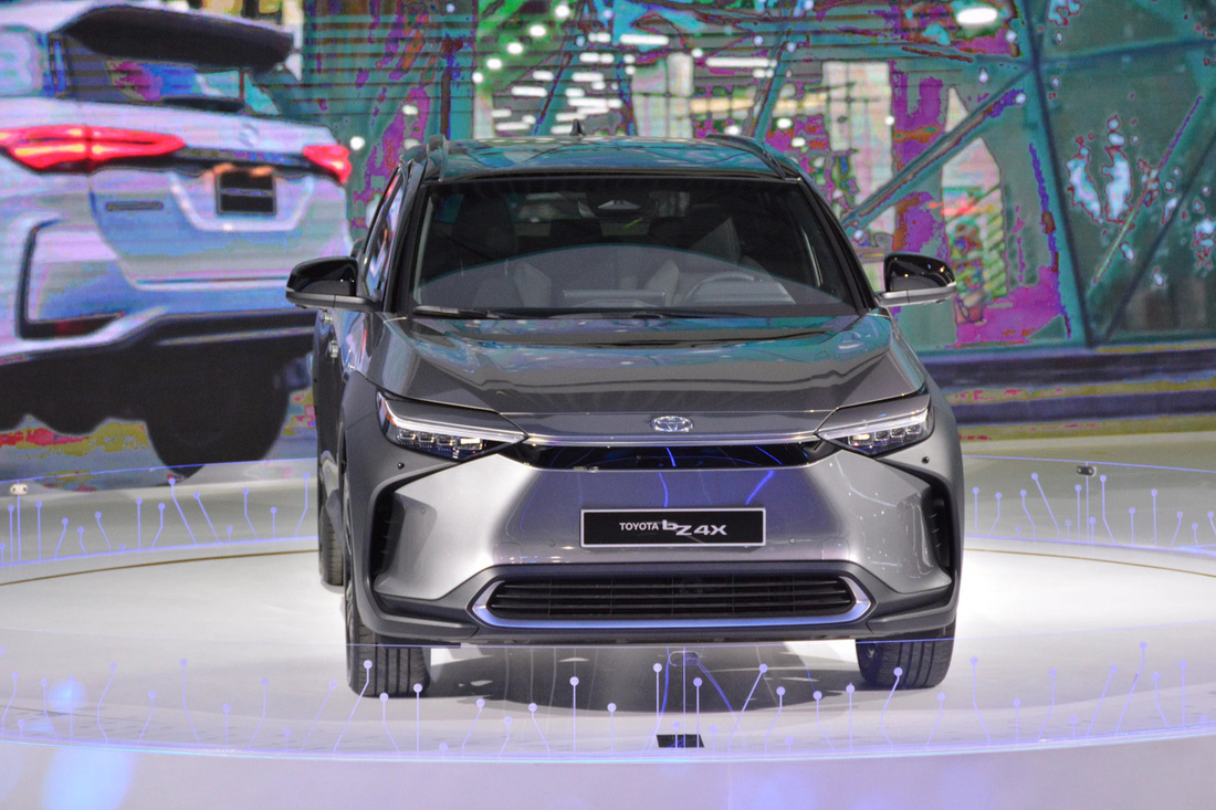 Mẫu xe điện Toyota bZ4X từng xuất hiện tại VMS 2022 - Ảnh: LÊ HOÀNG