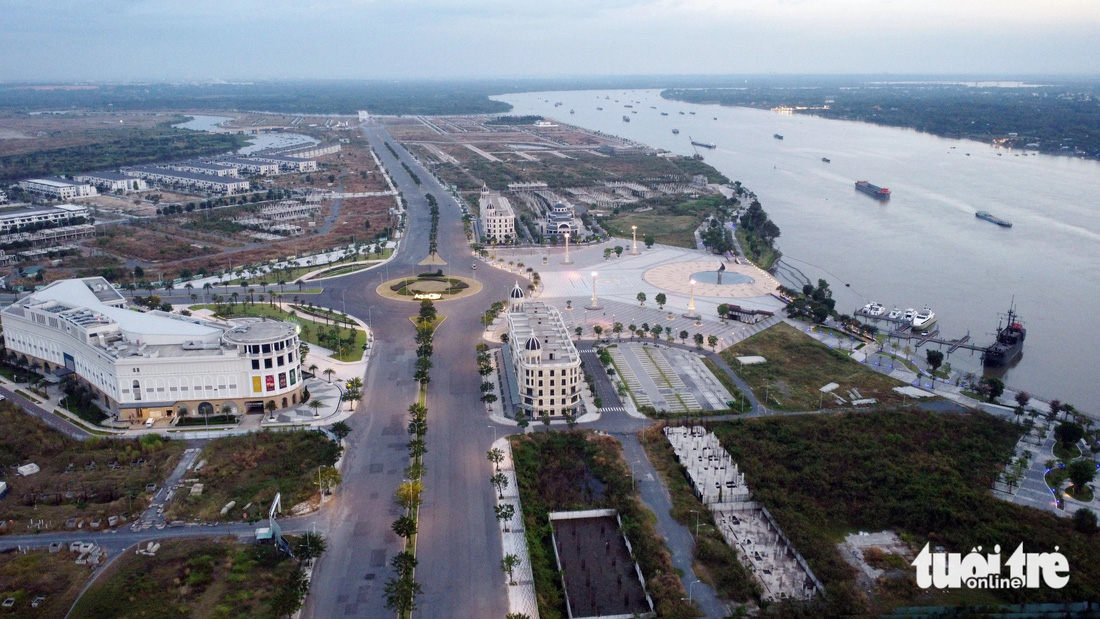 Một góc dự án khu đô thị Aqua City (xã Long Hưng, TP Biên Hòa, Đồng Nai) hiện đã thành hình - Ảnh: A LỘC