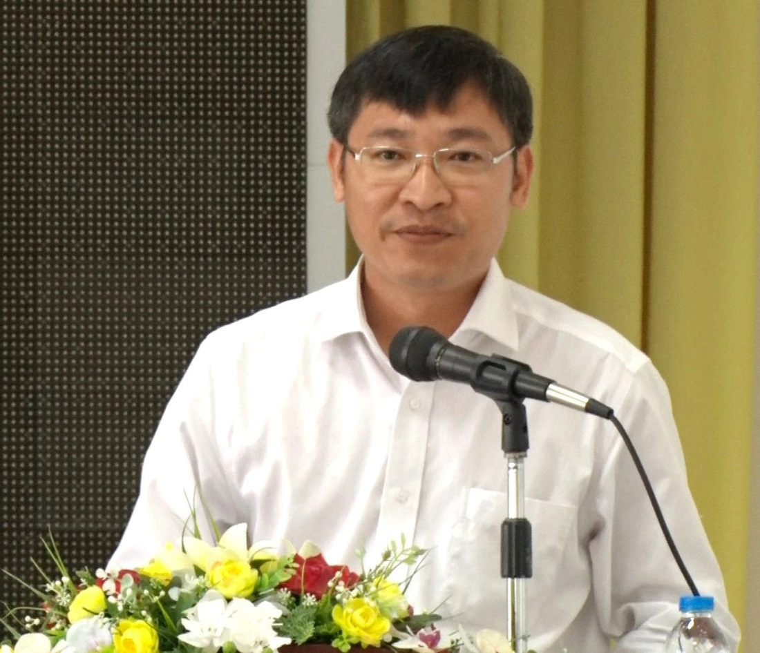 Ông Lê Hoàng Xuyên - chủ tịch TP Ngã Bảy, tỉnh Hậu Giang