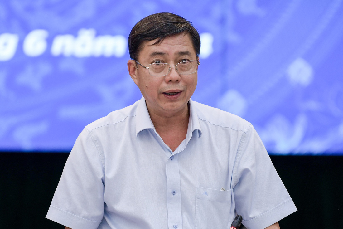 Thiếu tướng Trần Đình Chung, phó cục trưởng Cục An ninh chính trị nội bộ, Bộ Công an - Ảnh: NAM TRẦN