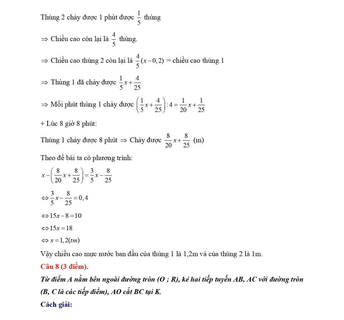 Bài giải gợi ý môn toán thi tuyển sinh lớp 10 TP.HCM- Ảnh 11.