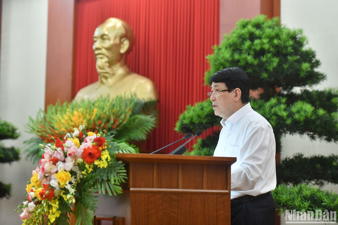 Tổng Bí thư, Chủ tịch nước Tô Lâm chủ trì gặp mặt các lãnh đạo, nguyên lãnh đạo Đảng, Nhà nước- Ảnh 11.