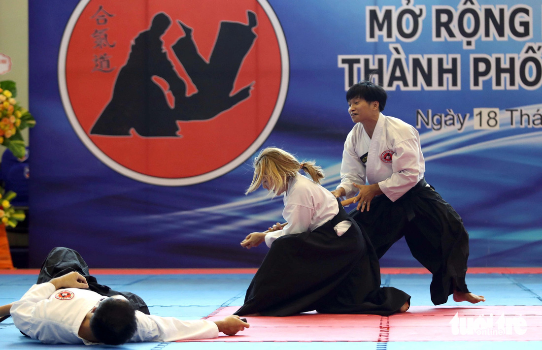 Mãn nhãn với Liên hoan võ thuật Aikido tại TP.HCM - Ảnh 7.