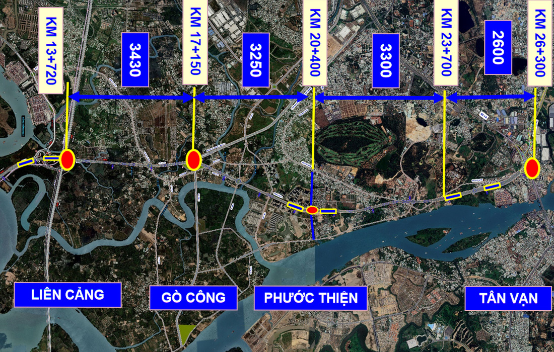 Toàn cảnh các nút giao vành đai 3 TP.HCM kết nối ở phía đông thành phố - Ảnh 16.