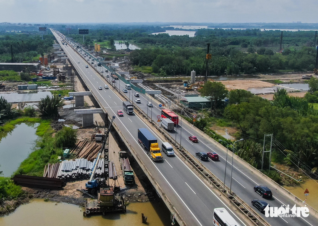 Toàn cảnh các nút giao vành đai 3 TP.HCM kết nối ở phía đông thành phố- Ảnh 1.