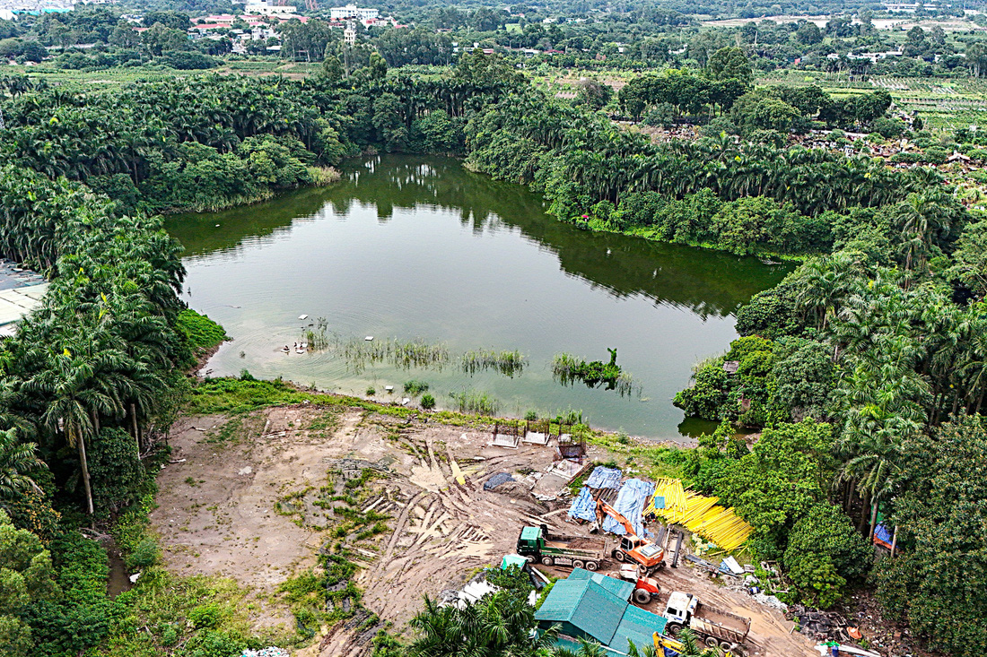 Ngang nhiên san lấp hồ đẹp của thủ đô - Ảnh 6.