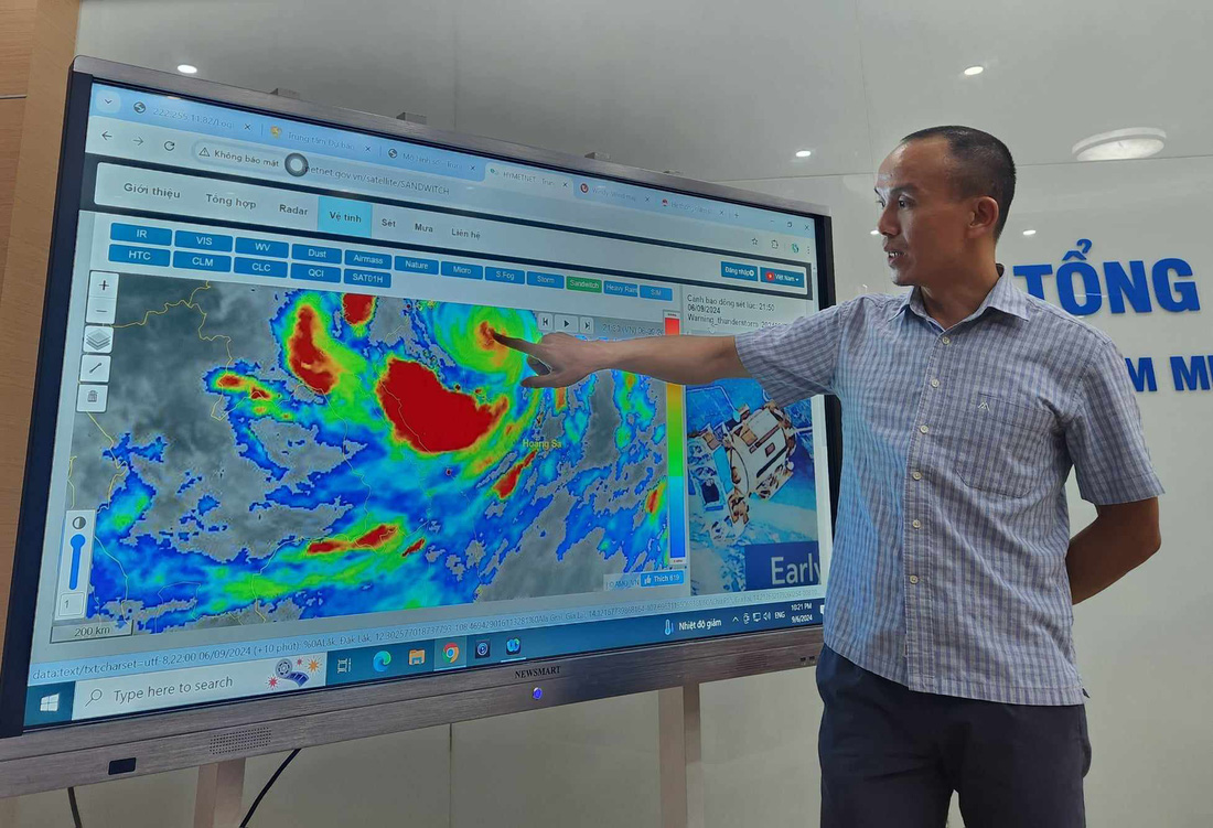 Bạch Long Vĩ đã có gió cấp 12, giật cấp 14, bão cách đất liền 160km - Ảnh 9.