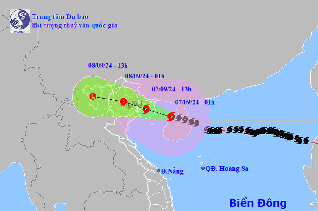 Bạch Long Vĩ đã có gió cấp 12, giật cấp 14, bão cách đất liền 160km - Ảnh 5.