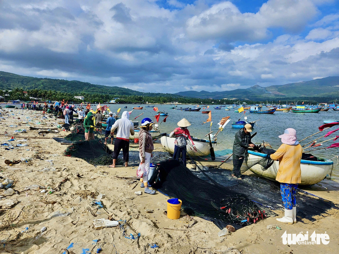 Chong đèn thâu đêm săn tôm hùm giống - Ảnh 1.