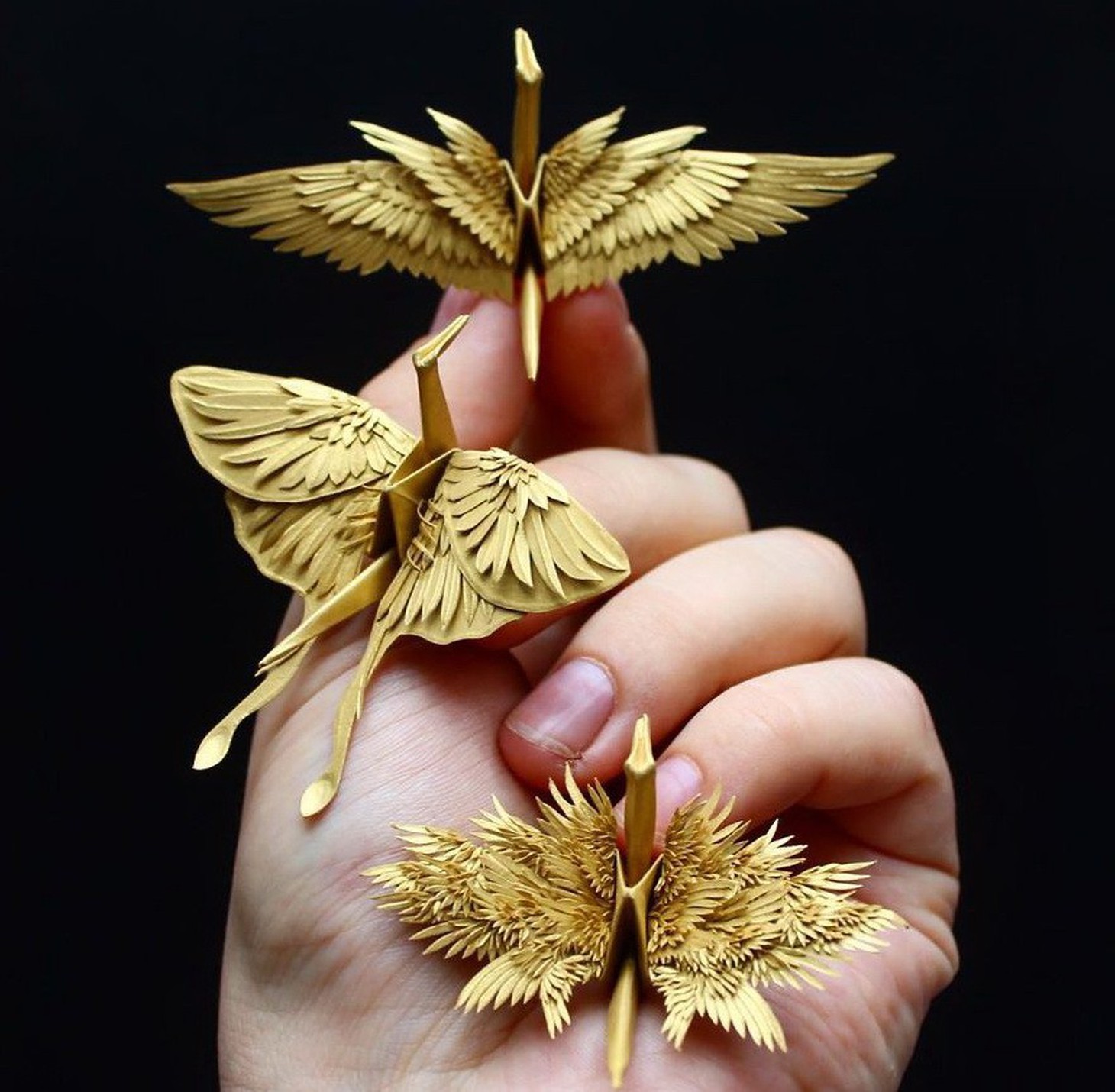 Ngắm những chú hạc giấy origami đẹp ngỡ ngàng - Ảnh 12.
