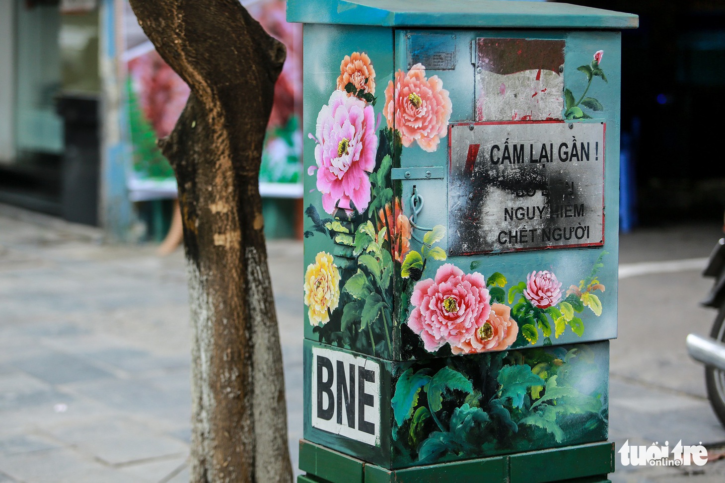 Tủ điện Hà Nội được khoác áo mới đón Tết - Ảnh 22.