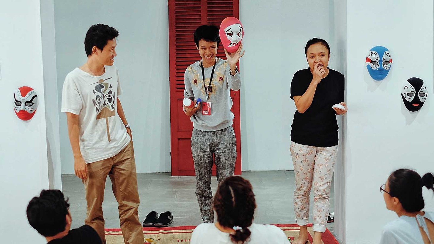 Choáng ngợp với tranh hát bội của các họa sĩ trẻ - Ảnh 6.