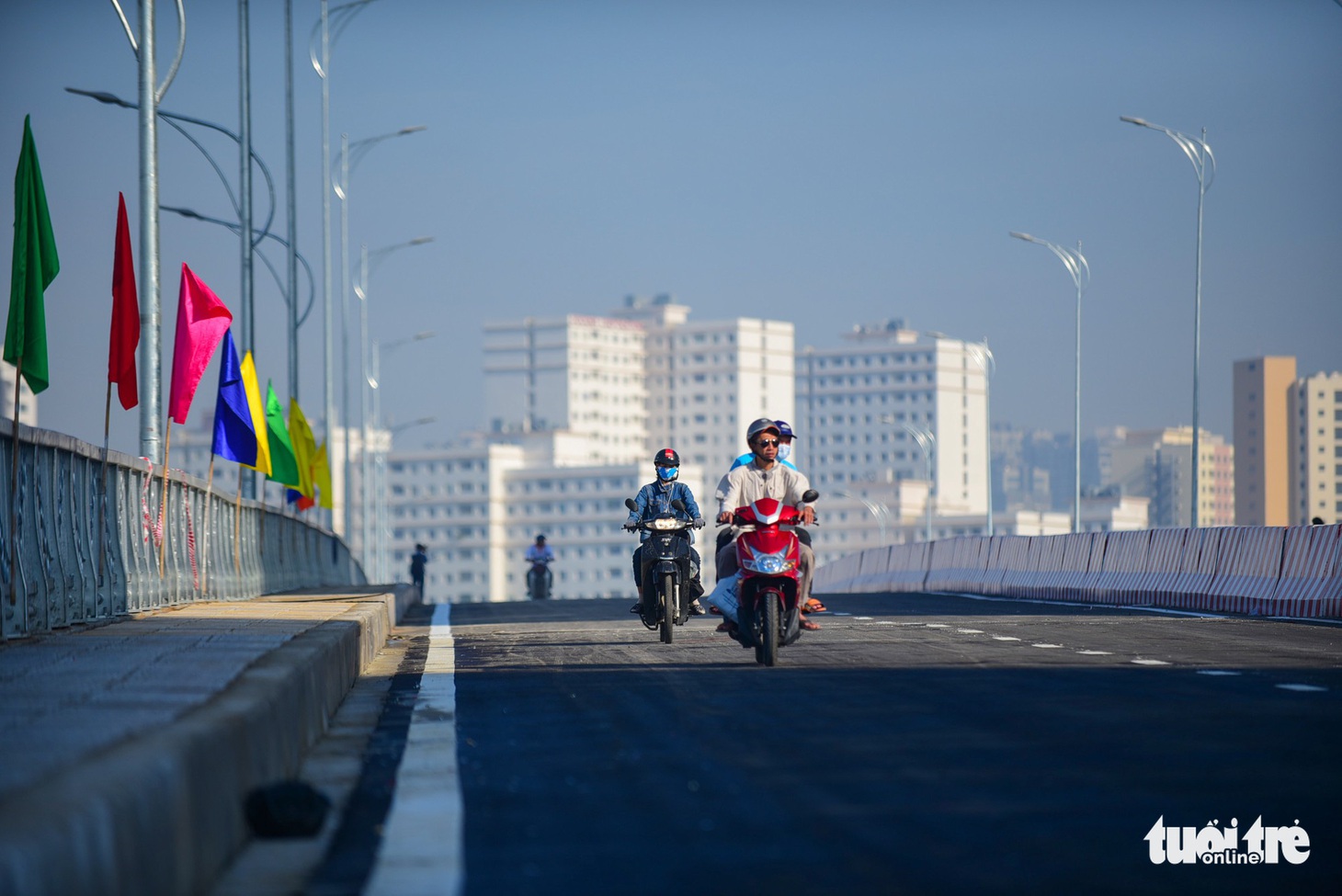 TP.HCM thông xe cầu qua đảo Kim Cương - Ảnh 8.