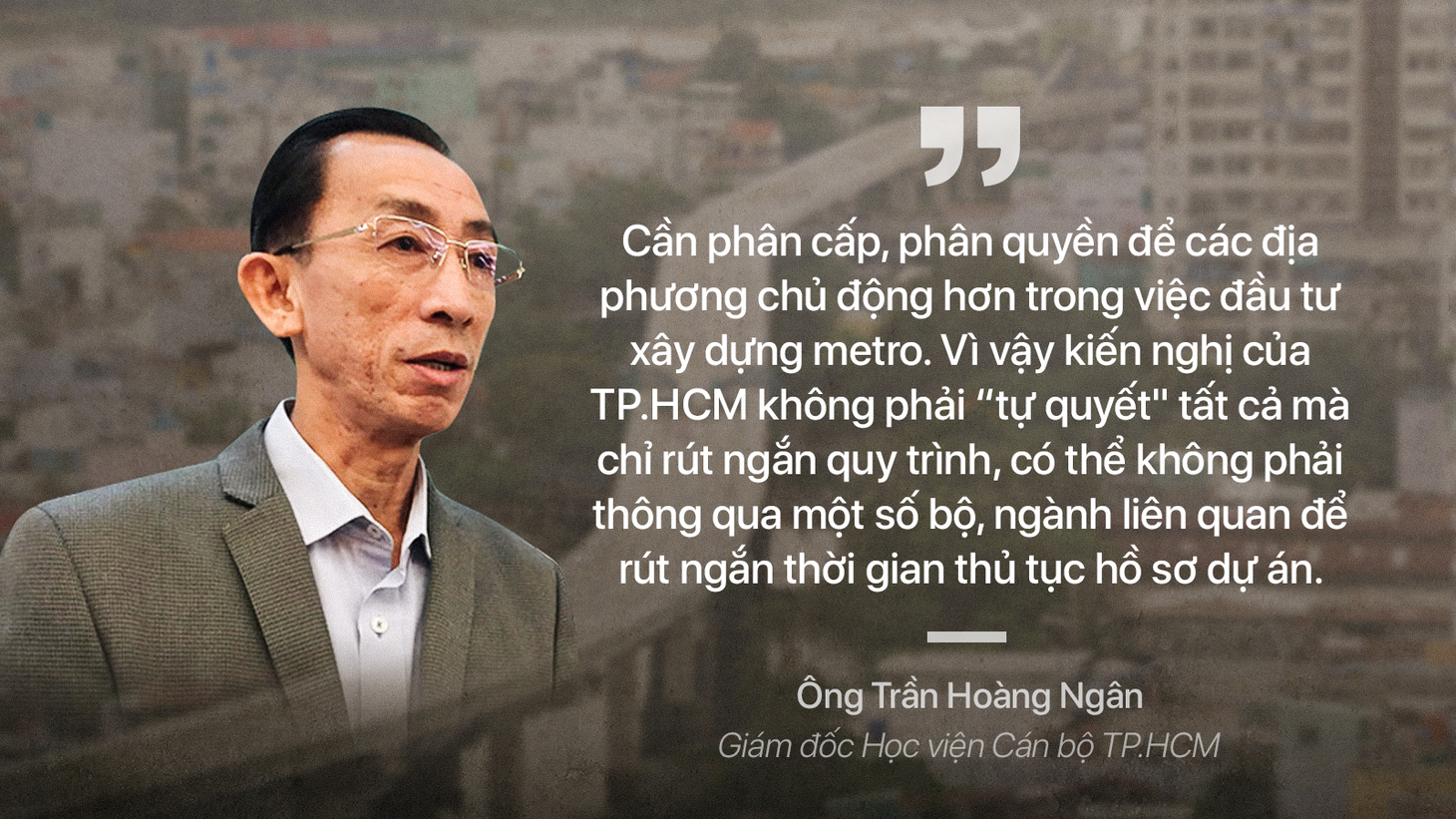 TP.HCM xin được tự quyết nhiều vấn đề về metro - Ảnh 3.