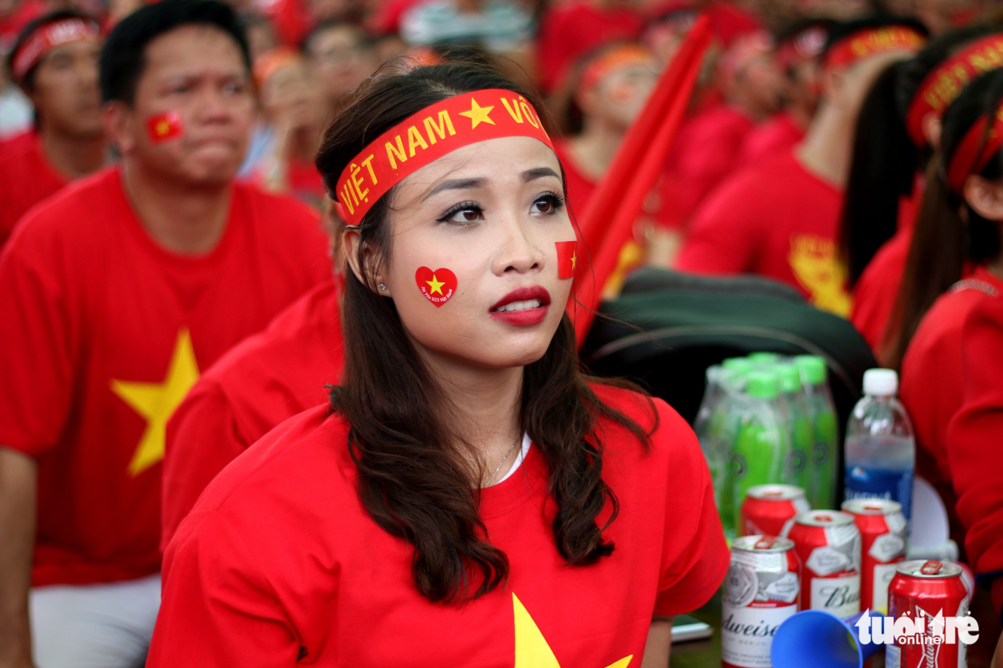 Nghệ sĩ Sài Gòn tụ hội cổ vũ đội tuyển U23 Việt Nam - Ảnh 6.