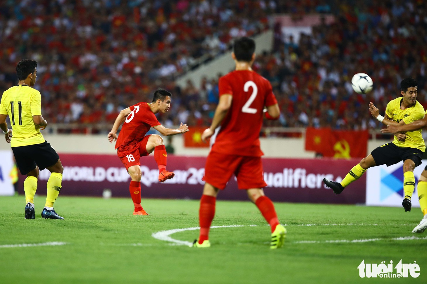 Chùm ảnh ấn tượng trận Việt Nam - Malaysia 1-0 - Ảnh 11.