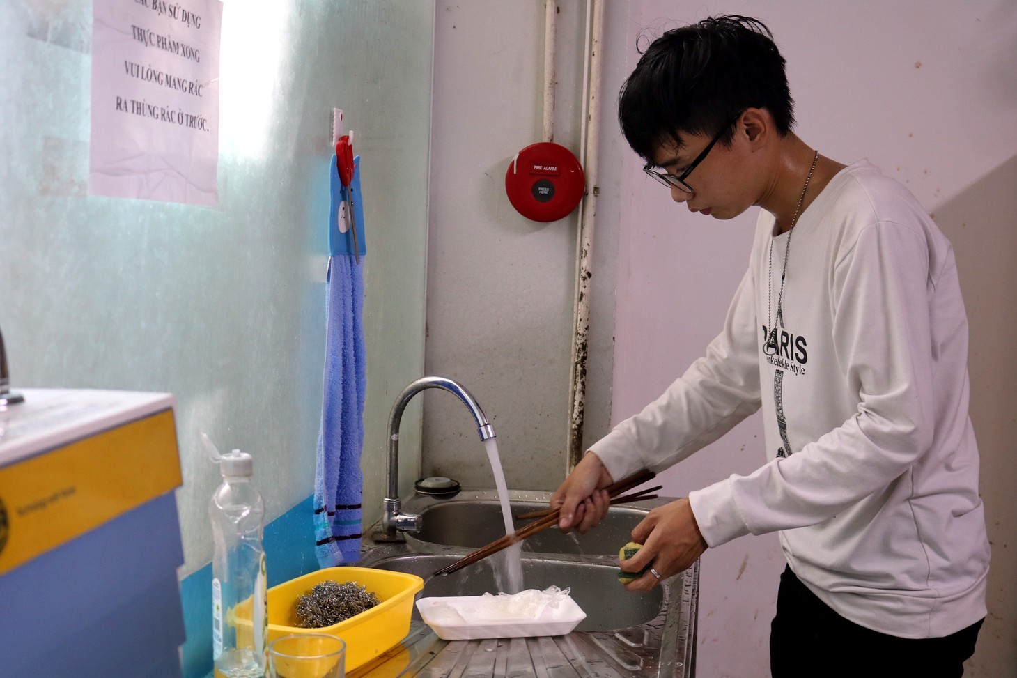 Khu chợ 0 đồng cho sinh viên - Ảnh 7.