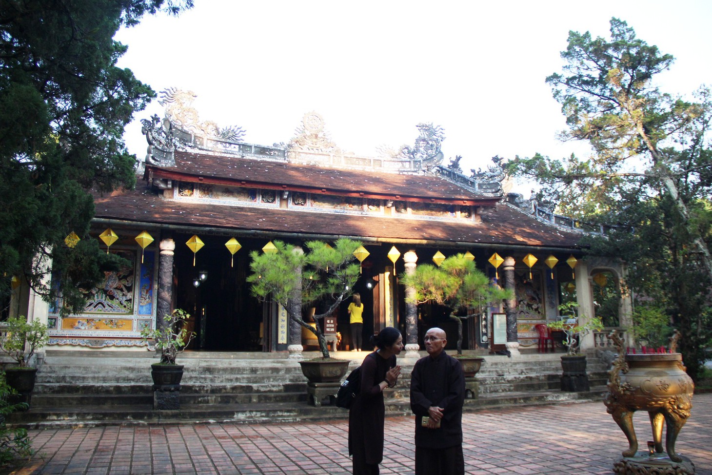 Hạ giải trùng tu chánh điện chùa Từ Hiếu - Ảnh 5.