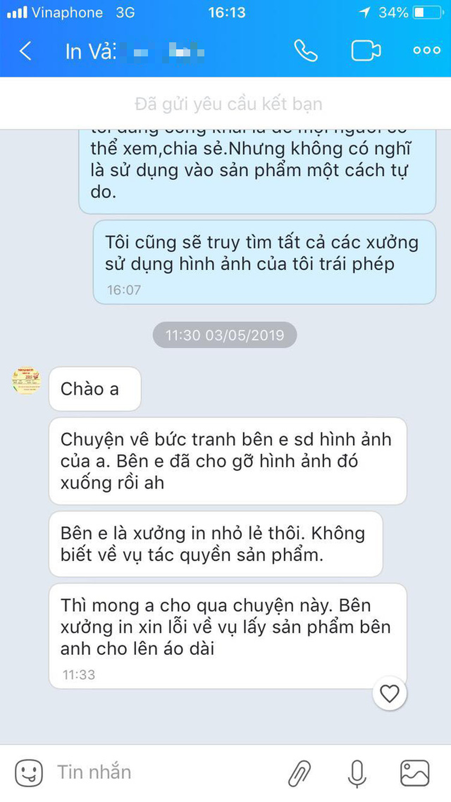 Trắng trợn chép tranh lên áo dài: Họa sĩ phải nhờ tới luật sư - Ảnh 6.
