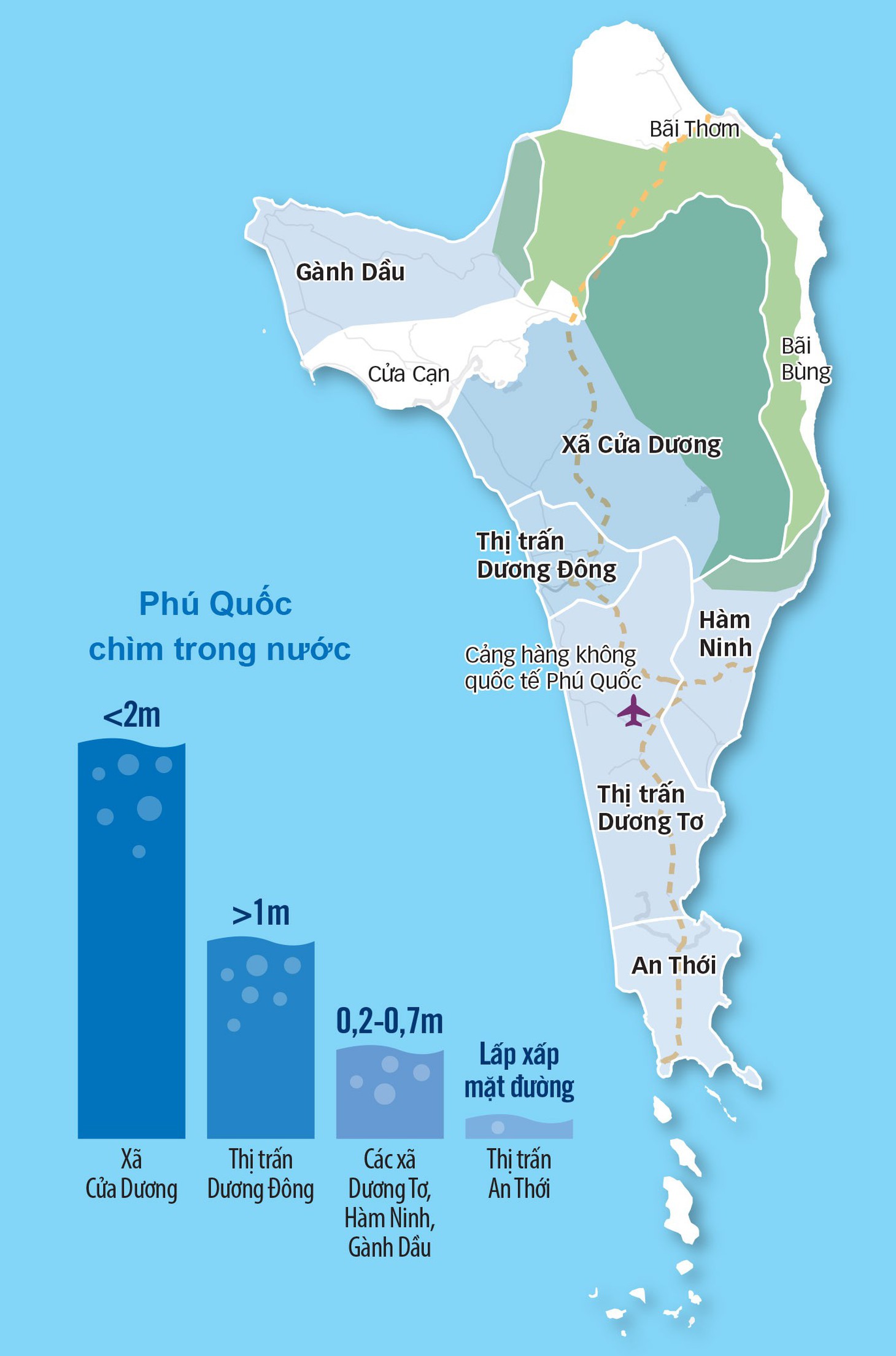 Đảo ngọc Phú Quốc bị nhấn chìm trong mưa lũ, ai biết tại sao? - Ảnh 3.